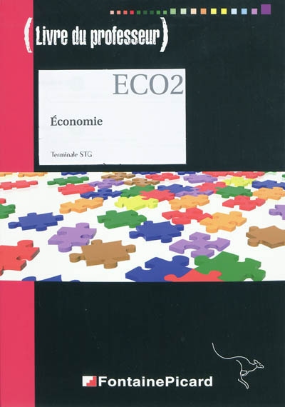 Economie, terminale STG : livre du professeur