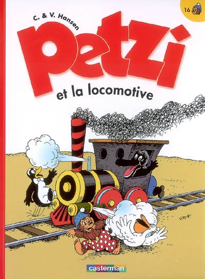 Petzi Tome16 Petzi et la locomotive