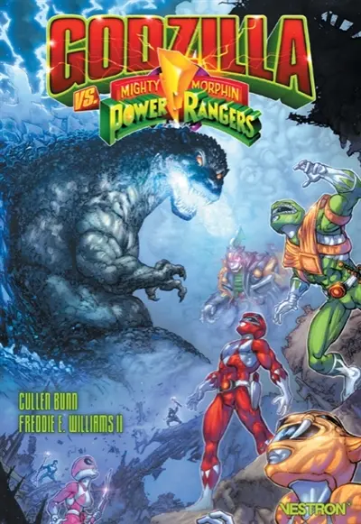 Godzilla vs. Mighty morphin Power Rangers