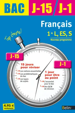 Français 1re L, ES, S : nouveau programme