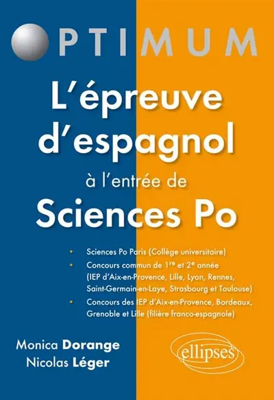 L'épreuve d'espagnol à l'entrée de Sciences Po