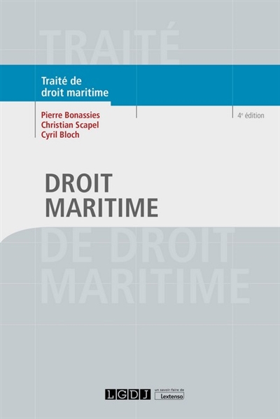 droit maritime : traité de droit maritime