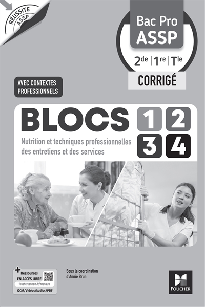 Blocs 1, 2, 3, 4, nutrition...