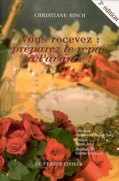 Vous recevez : préparez le repas à l'avance !