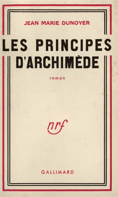 Les principes d'Archimède