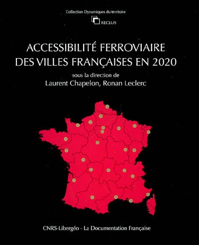 Accessibilité ferroviaire des villes françaises en 2020