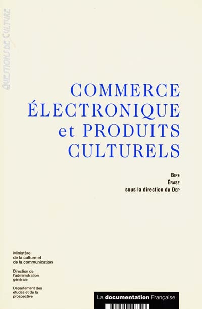 Commerce électronique et produits culturels