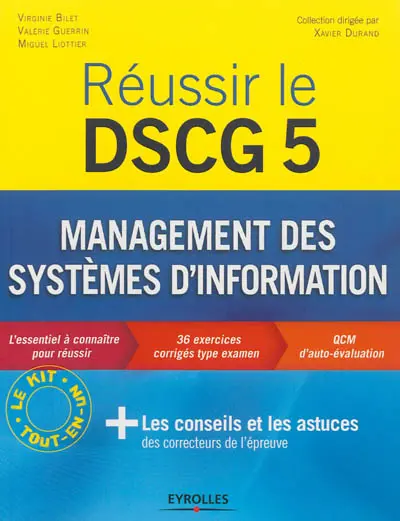 Réussir le DSCG 5 : management des systèmes d'information