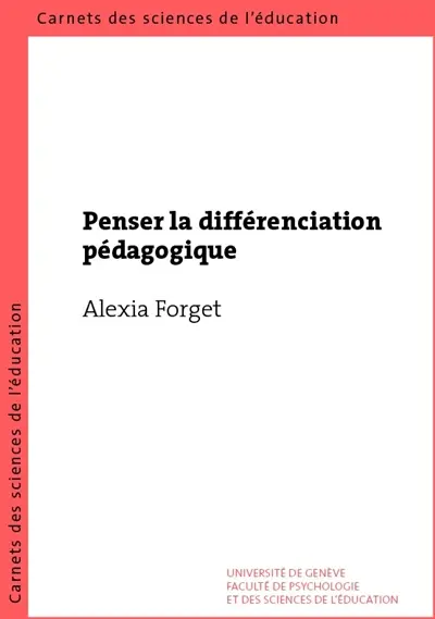 Penser la différenciation pédagogique