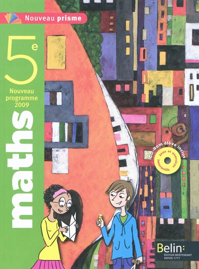 Maths 5e : programme 2009