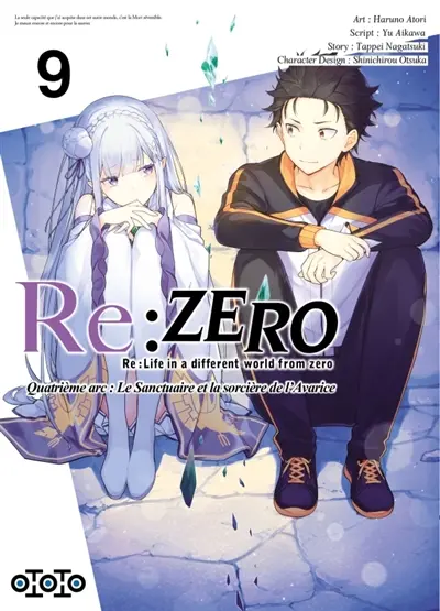 Re:Zero : Re:Life in a different world from zero : quatrième arc, le sanctuaire et la sorcière de l'avarice. Vol. 9