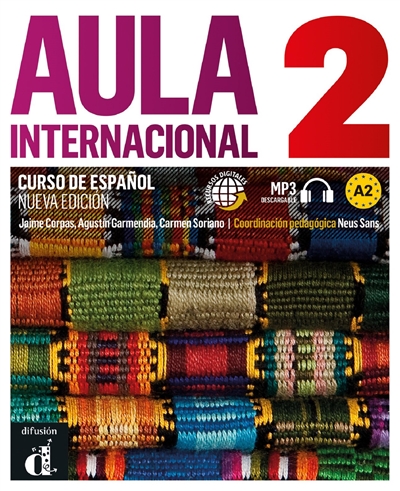 Aula internacional 2 : curso de espanol, A2 : recursos digitales + audio
