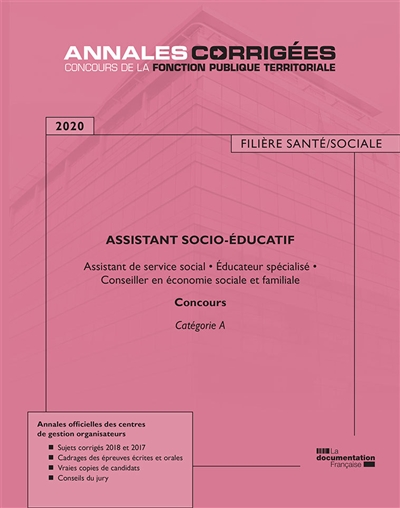 Assistant socio-éducatif...