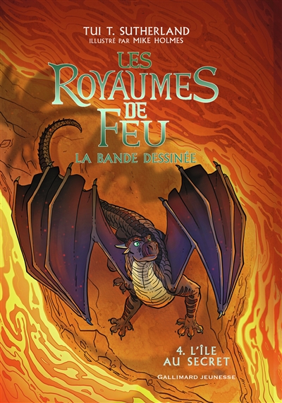 Les royaumes de feu : la bande dessinée - 4.L'île au secret