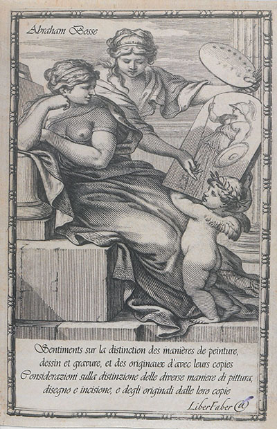 Sentiments sur la distinction des diverses manières de peinture, dessin et gravure, et des originaux d'avec leurs copies. Considerazioni sulla distinzione delle diverse maniere di pittura, disegno e incisione, e degli originali dalle loro copie