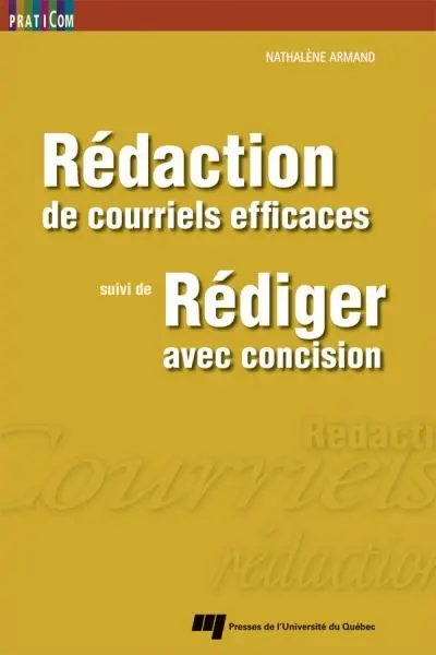 Rédaction de courriels efficaces