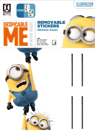 Minions : chaîne : stickers