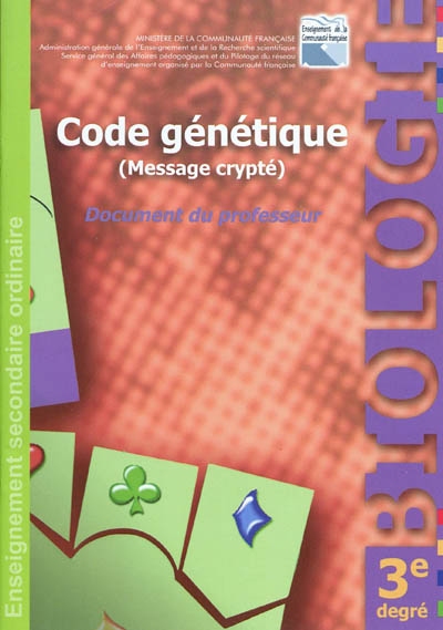Code génétique : (message...