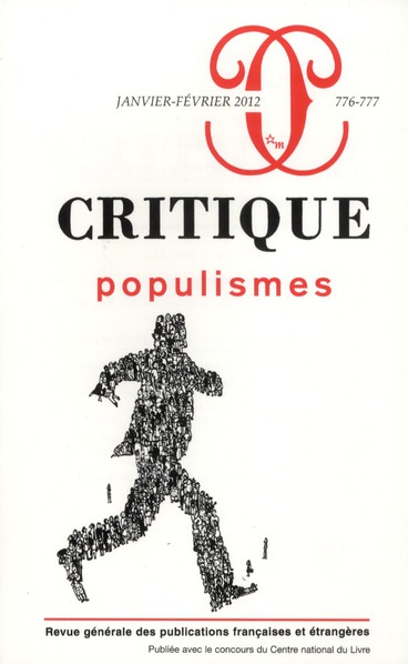 Critique, n° 776-777. Populismes