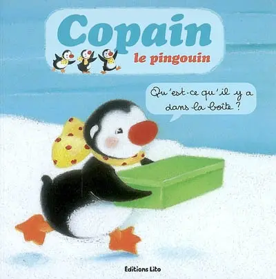 Copain le pingouin. Qu'est-ce qu'il y a dans la boîte ?