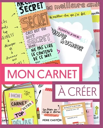 Mon carnet à créer