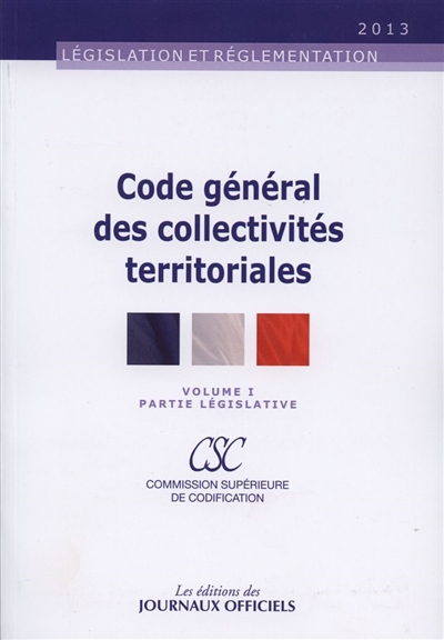 Code général des collectivités territoriales