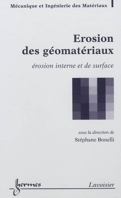 Erosion des géomatériaux :...