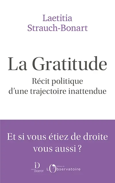 La gratitude : récit politique d'une trajectoire inattendue