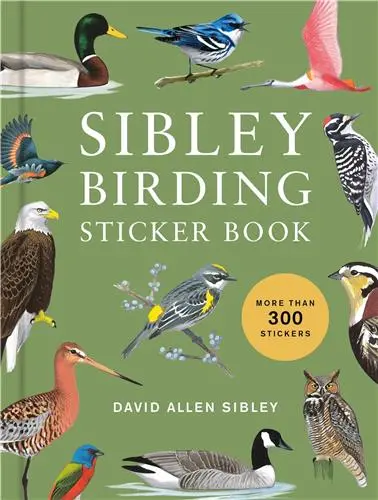 Sibley Birding Sticker Book