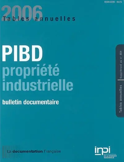 PIBD, n° 854
