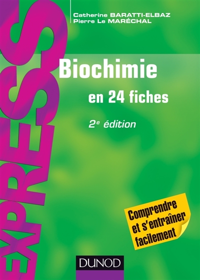 Biochimie en 24 fiches