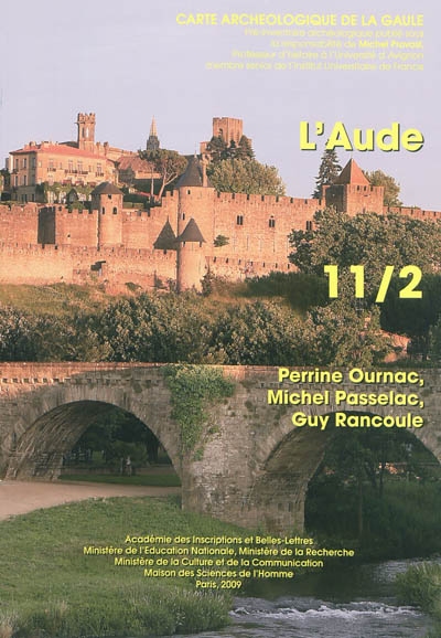 Carte archéologique de la Gaule. Vol. 11-2. L'Aude