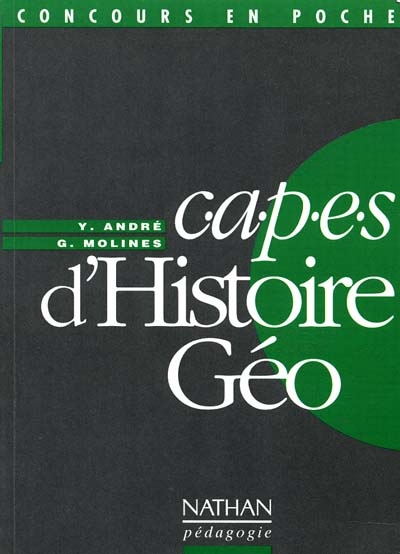 CAPES d'histoire et géographie
