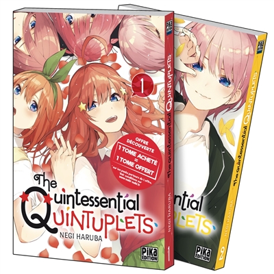 The quintessential quintuplets : pack découverte