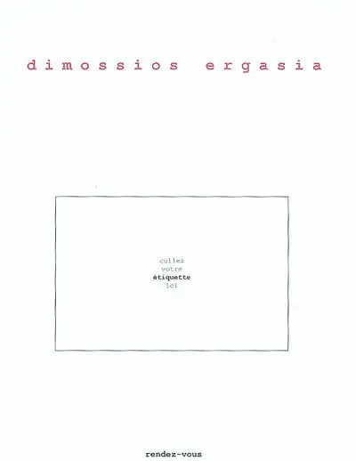 Rendez-vous : collez votre étiquette ici