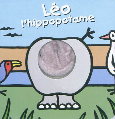 Léo l'hippopotame (livre marionette)