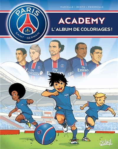 Paris Saint-Germain Academy : l'album de coloriages !