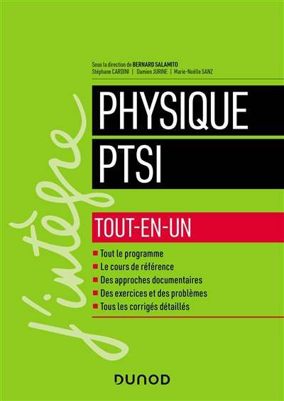 Physique PTSI : tout-en-un