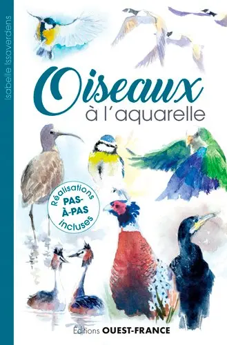 Oiseaux à l'aquarelle