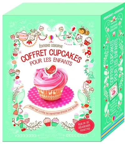 Coffret cupcakes pour les enfants : plus de 20 délicieuses recettes