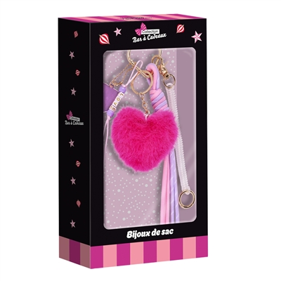 Bijoux de sac : coeur