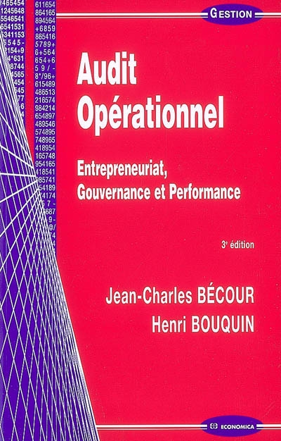 Audit opérationnel : entrepreneuriat, gouvernance et performance