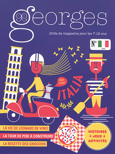 Georges : drôle de magazine pour enfants, n° 42. Italie