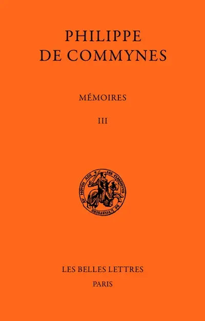 Mémoires. Vol. 3. 1484-1498