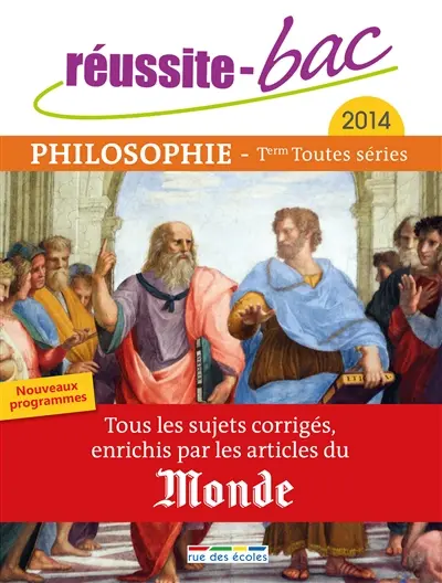 Philosophie terminales toutes séries : 2014