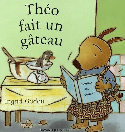 Théo fait un gâteau