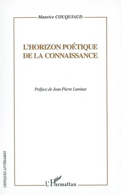 L'horizon poétique de la connaissance