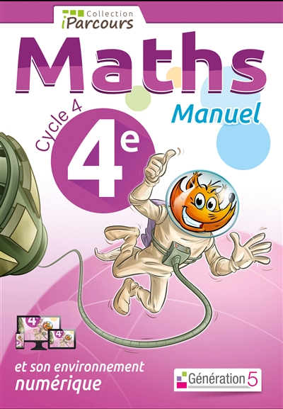Maths 4e, cycle 4 : manuel