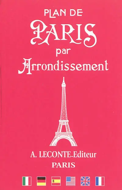 Plan de Paris par arrondissement : index des rues avec commençant et finissant et les stations de métro les plus proches : bus, métro, RER, renseignements utiles. Map of Paris by district : streets index with streets beginning at and ending at and the nearest underground stations : bus, subway, RER, useful information