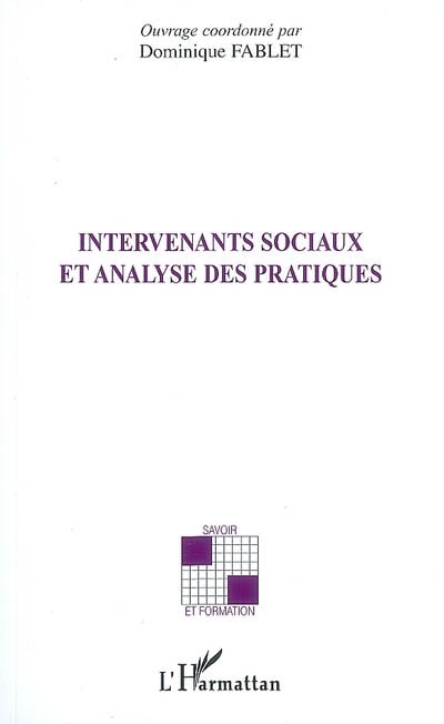 Intervenants sociaux et analyse des pratiques